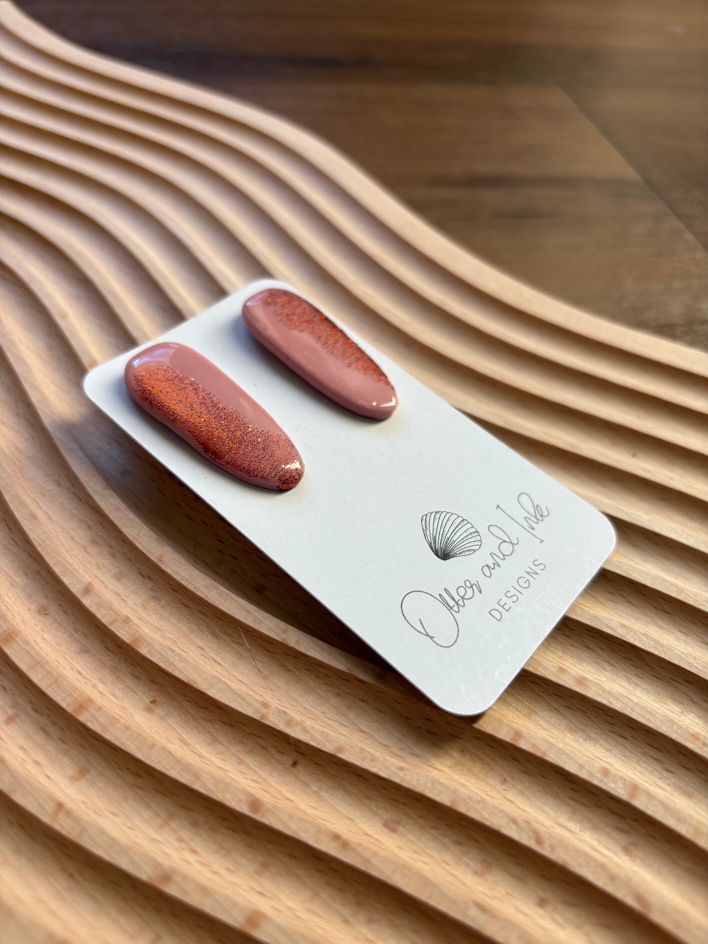 Rose Gold Arrowheads